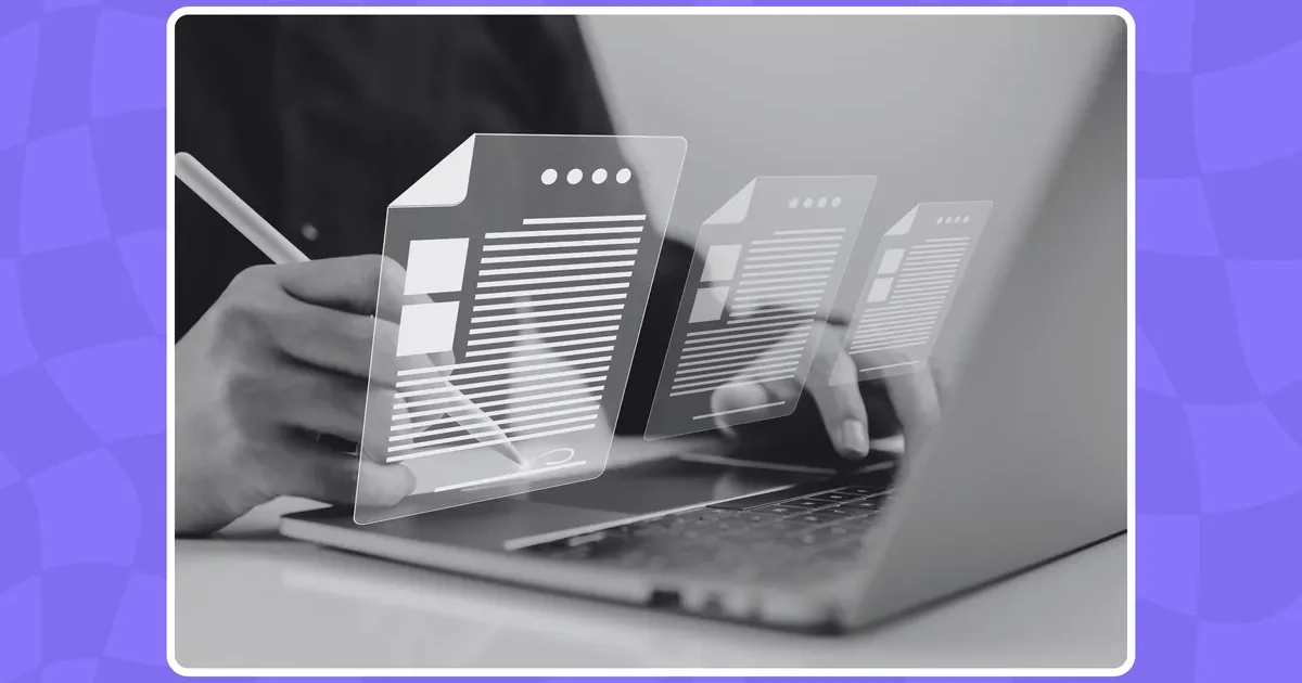 A professional monitoring tender portals on a laptop